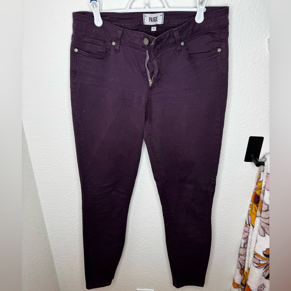 Paige skinny jeans